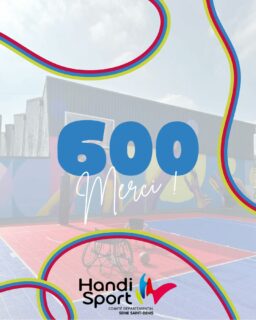 600 à nous suivre 🤯

#handisport #merci