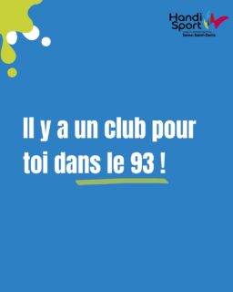 On nous dit dans l’oreille que tu n’es pas encore inscrit dans un club handisport 👀 

Pas de panique ! Pas besoin d’être un pro pour rejoindre un club :
- connecte toi sur le site handisport.fr
- regarde quelle discipline te plaît
- contacte le club pour en savoir plus et essayer 🤩

#handisport #handisport93